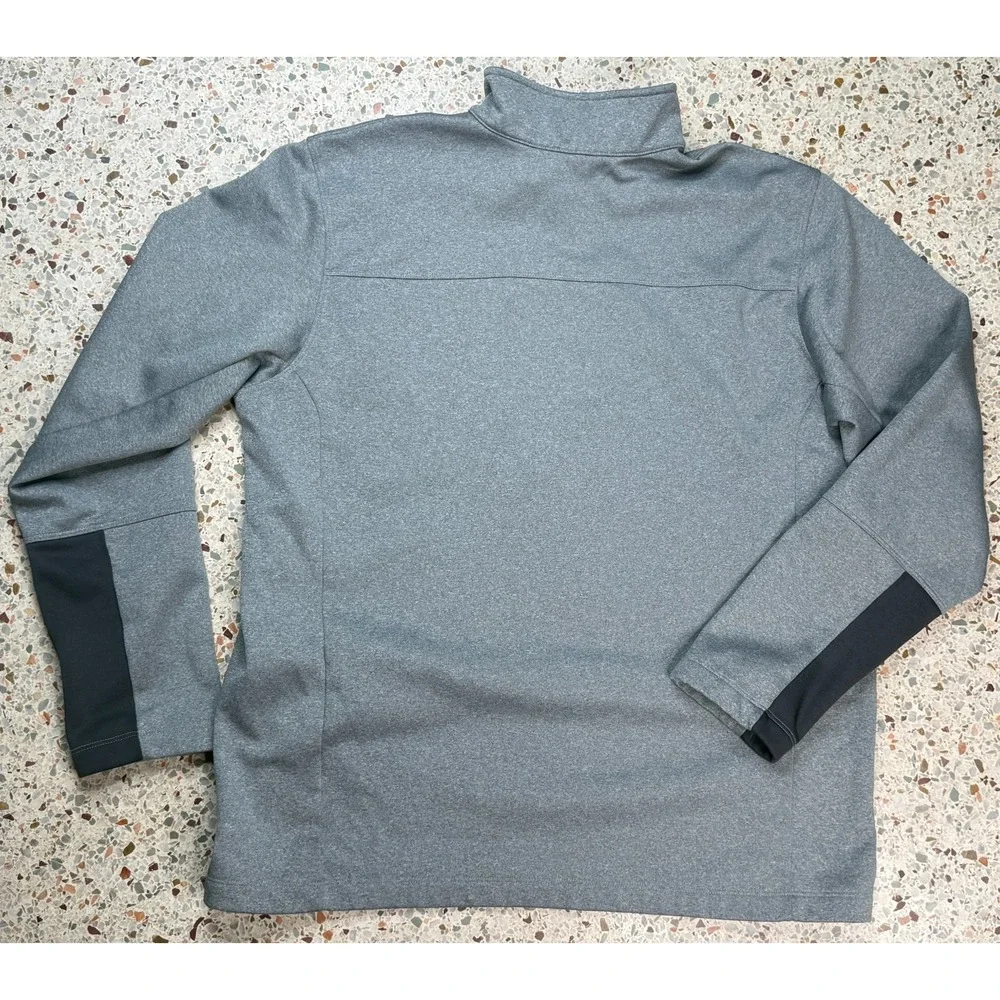 The North Face Men's 1/2 Zip Long Sleeve Zipper Front Pocket Fleece Size XL‎